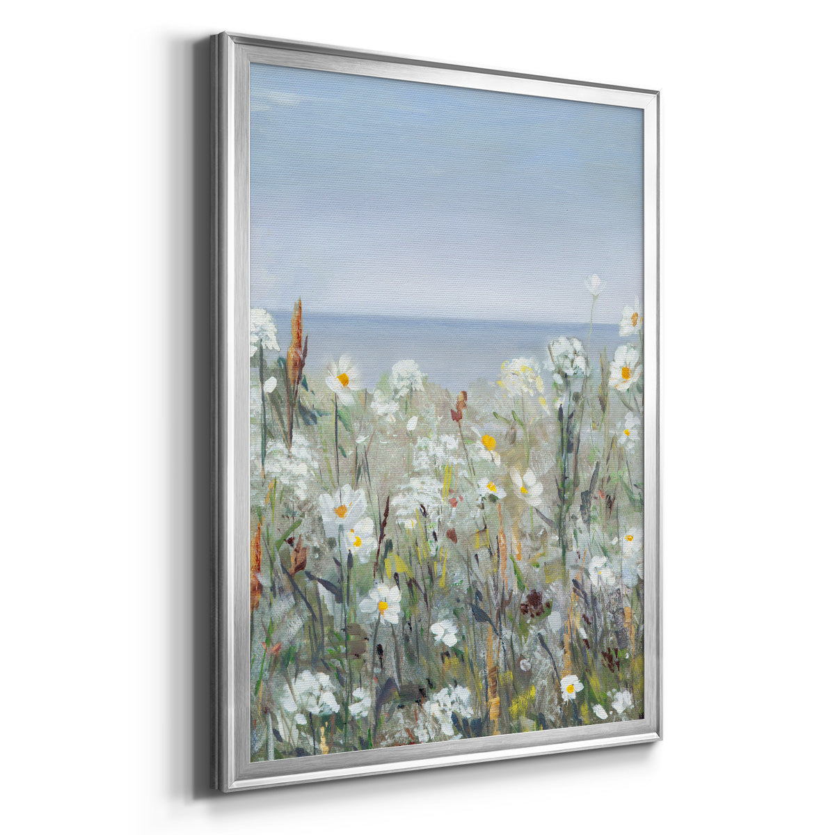 Wild Sea Breeze I - Modern Framed Canvas Print