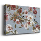 Chickadees and Blossoms II Premium Gallery Wrapped Canvas - Ready to Hang