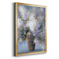 Lavender Explosion Revisited - Modern Framed Canvas Print