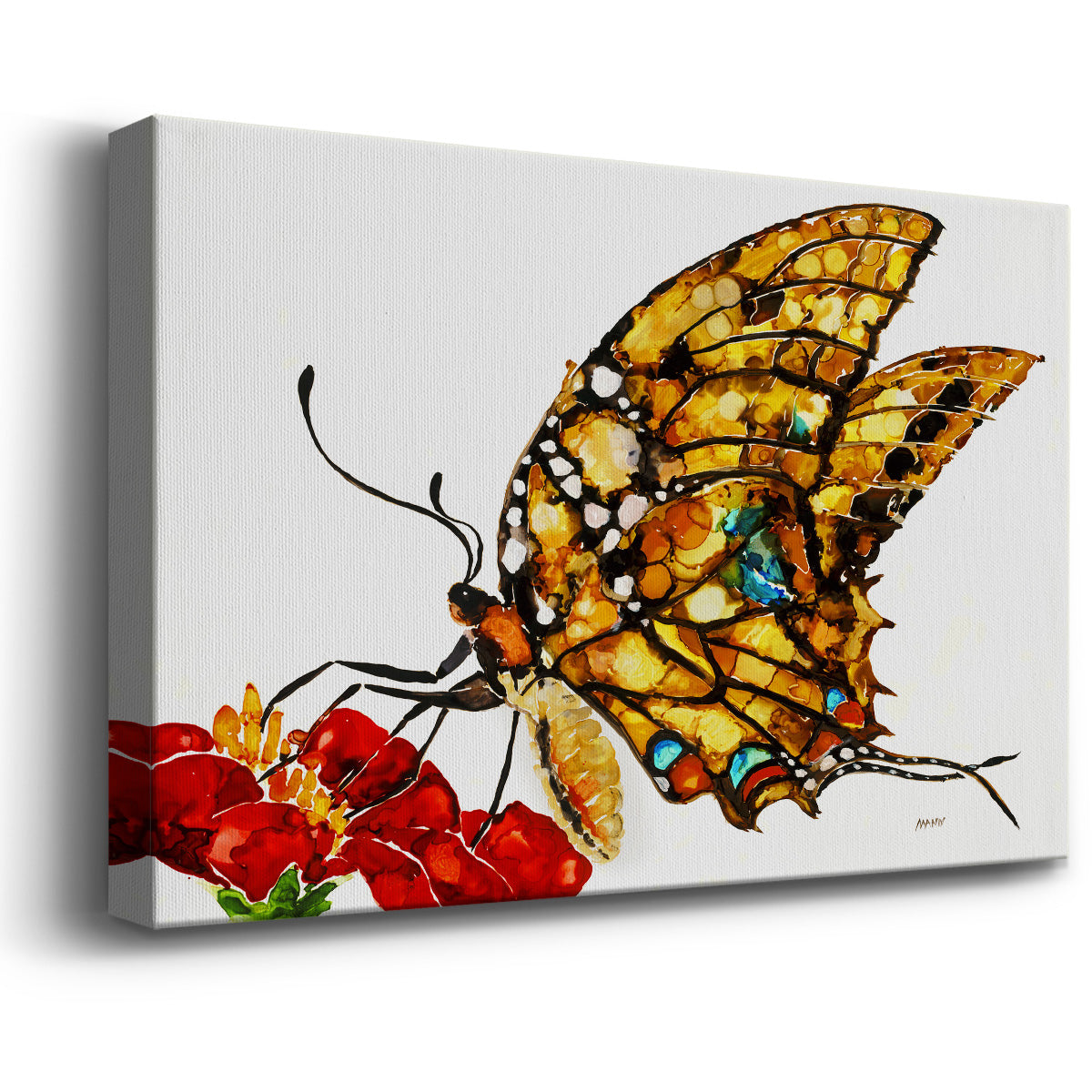 Wings II Premium Gallery Wrapped Canvas - Ready to Hang