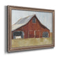 Rustic Red Barn I Premium Framed Canvas- Ready to Hang