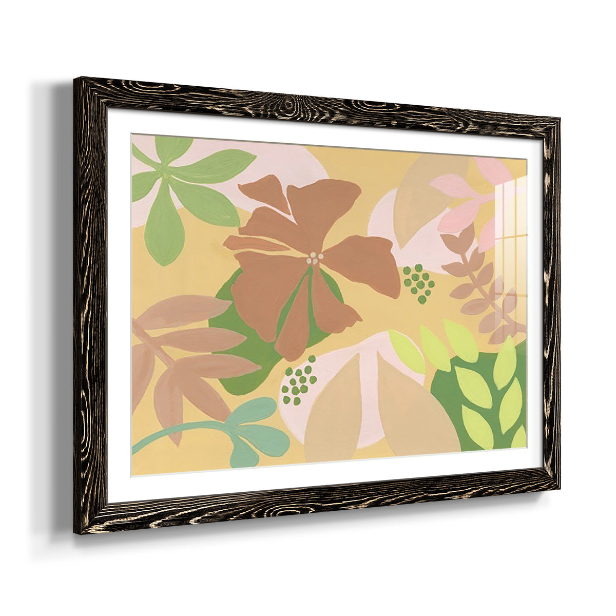 Neutral Blooms IV-Premium Framed Print - Ready to Hang