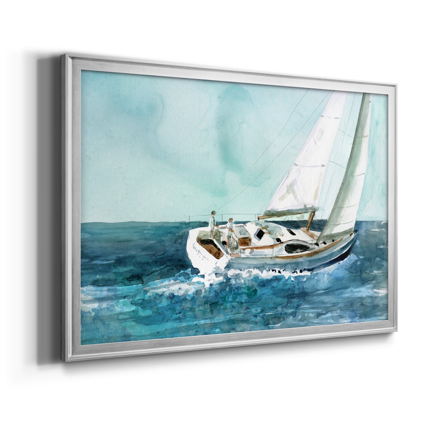 Delray Sail Premium Classic Framed Canvas - Ready to Hang