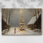 Candle of Warm Lantern Serenade - Canvas Art Print