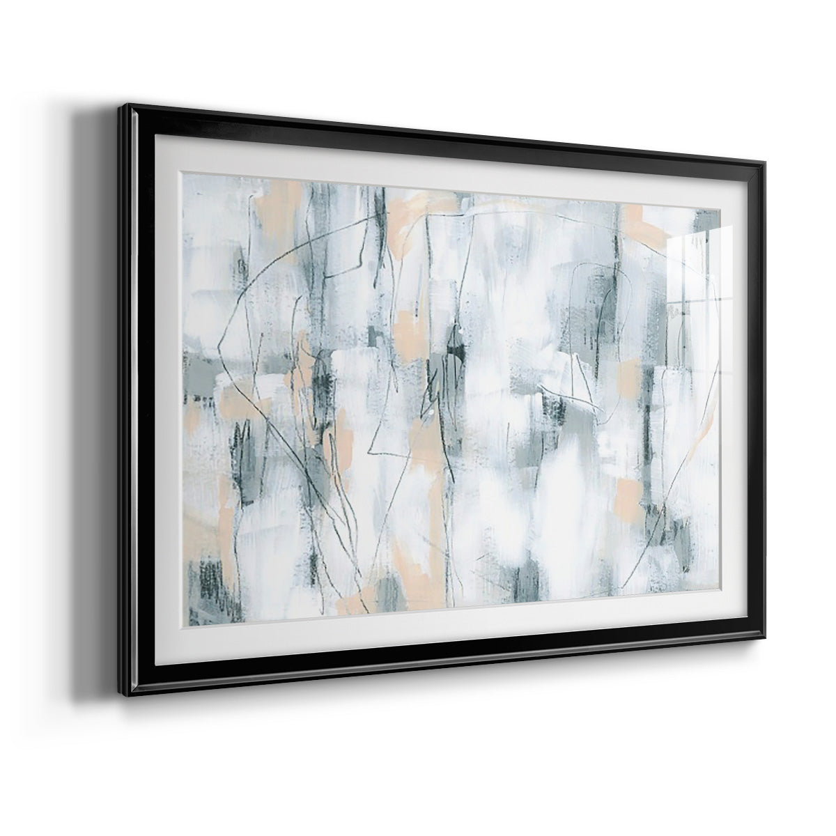 Stone Hatchmarks I Premium Framed Print - Ready to Hang