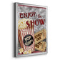 Movie Night I - Modern Framed Canvas Print