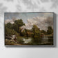 The White Horse, 1819 - Floater Framed Canvas Print