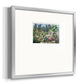 Arboretum in Spring- Premium Framed Print Double Matboard