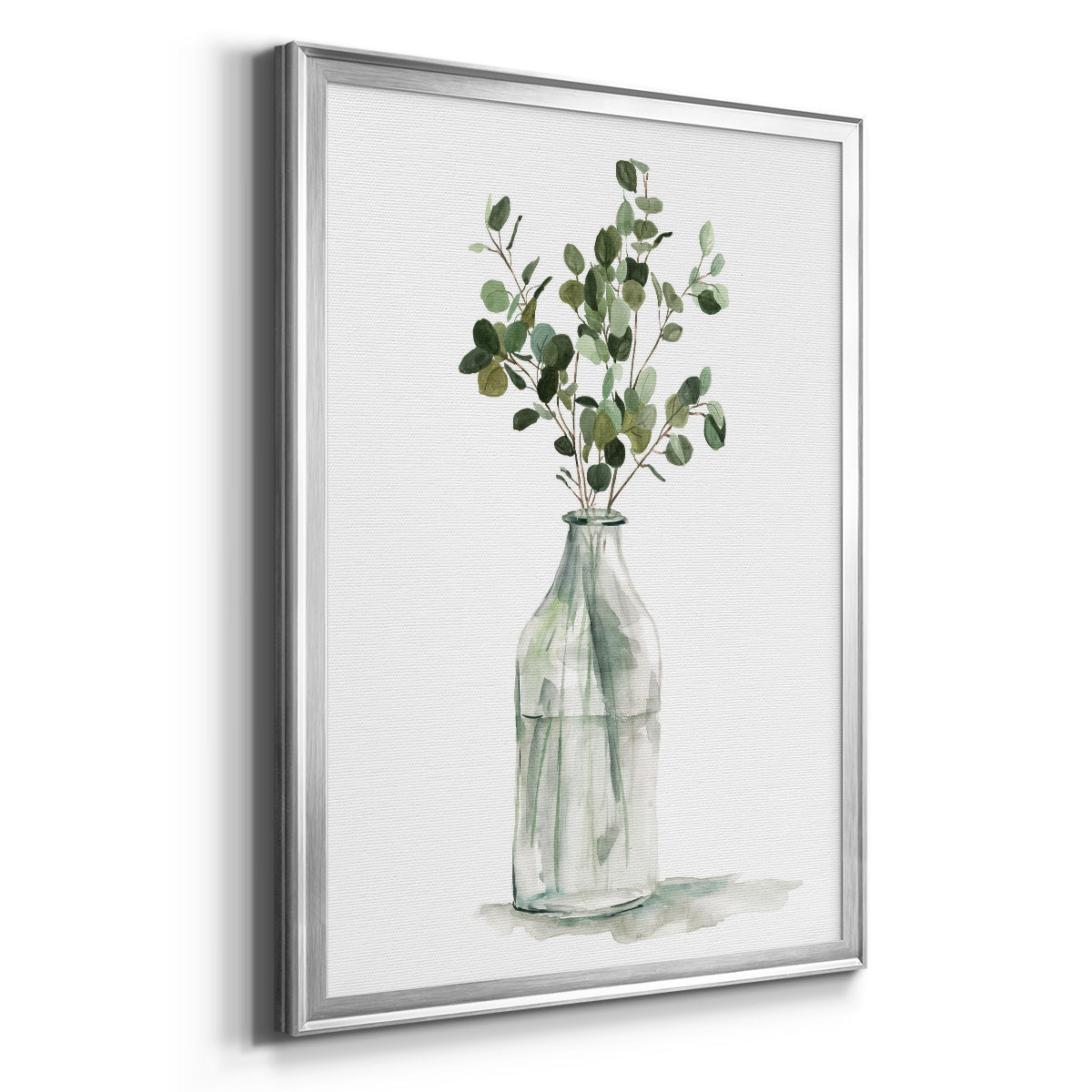 Botanical Arrangement II - Modern Framed Canvas Print