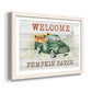 Pumpkin Patch - Barnwood Framed Art Print