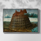The Tower of Babel, c. 1568 - Floater Framed Canvas Print