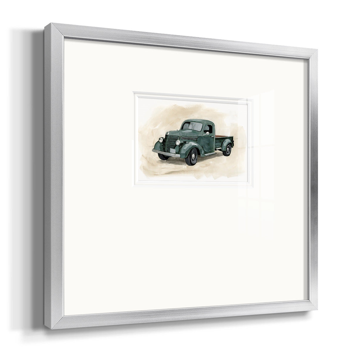 Pickup II Premium Framed Print Double Matboard