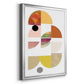 Dorset Shapes IV - Modern Framed Canvas Print