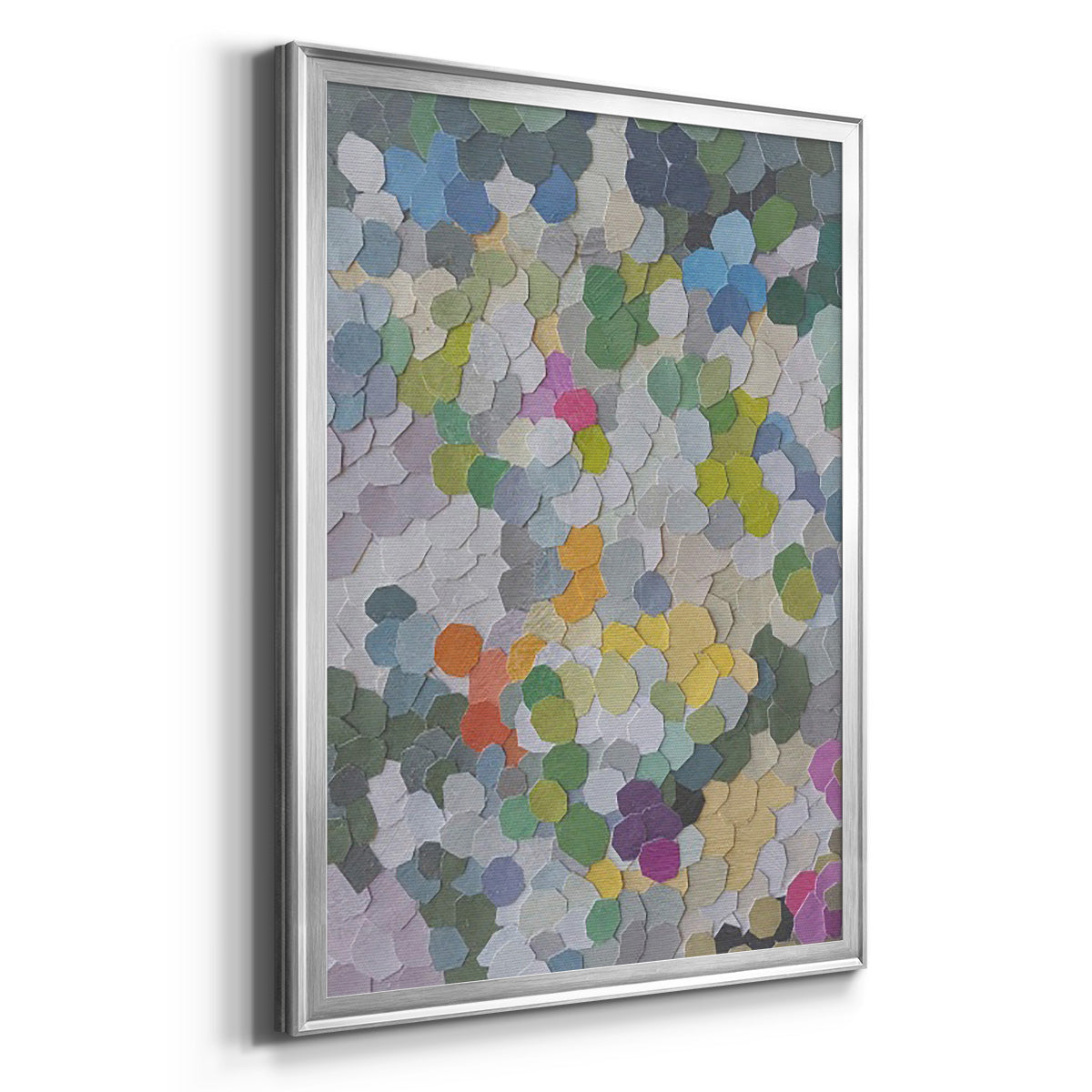 Canne Garden - Modern Framed Canvas Print