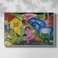 The Dream, 1912 - Floater Framed Canvas Print