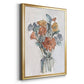 Watercolor Floral Arrangement I - Modern Framed Canvas Print