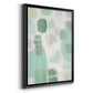 River Shapes I - Modern Framed Canvas Print