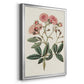 Pink Floral Mix V - Modern Framed Canvas Print