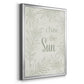 Chase the Sun - Modern Framed Canvas Print