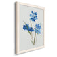 Blue Blossom Botanical I - Barnwood Framed Canvas Print