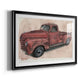 Antique Pickup I Premium Framed Print - Ready to Hang