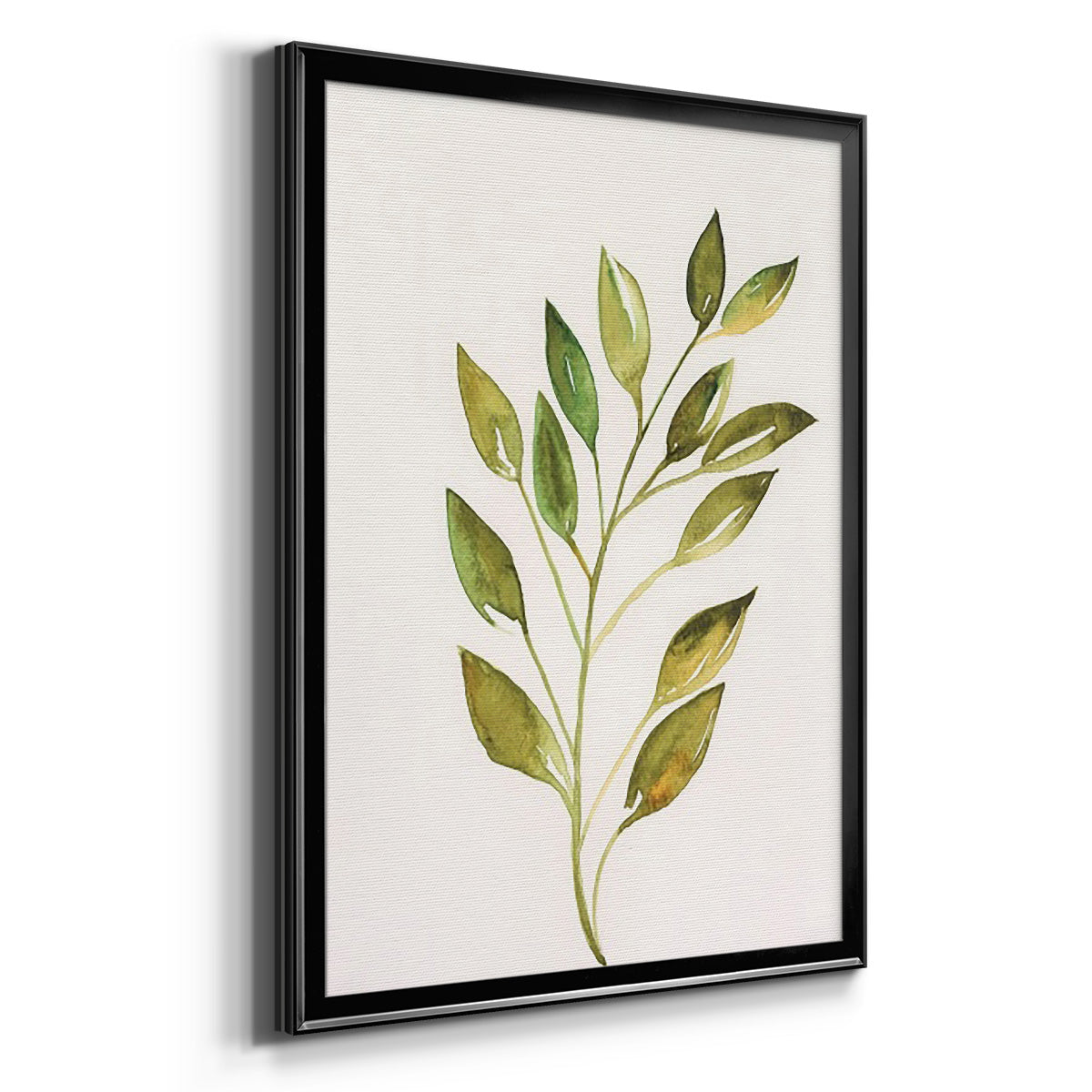 Single Twig I - Modern Framed Canvas Print