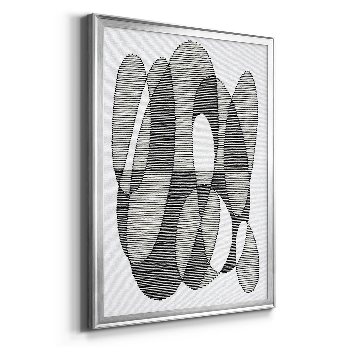 Opposite Day I - Modern Framed Canvas Print
