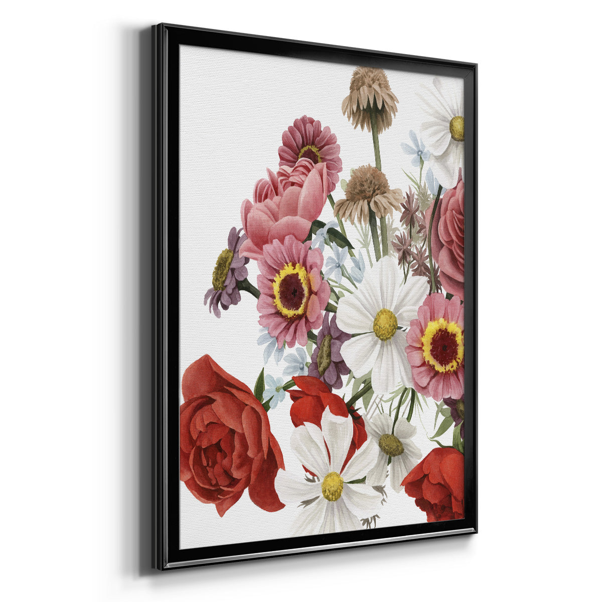 Modern Arrangement II - Modern Framed Canvas Print