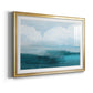 Azure Rising I Premium Framed Print - Ready to Hang