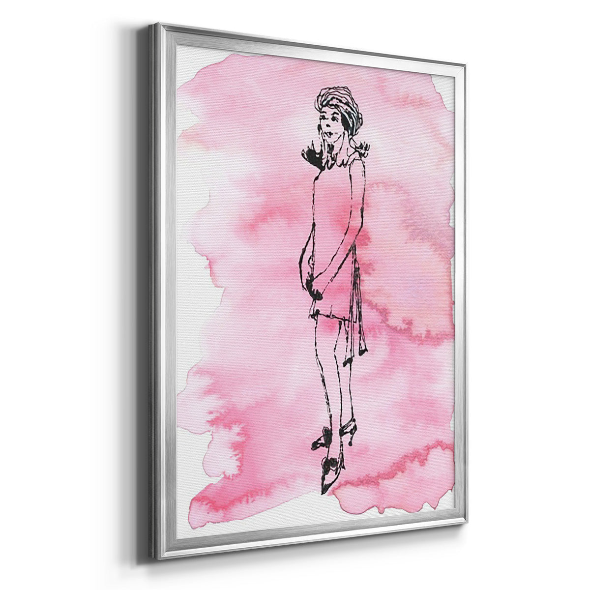 60's Fab II - Modern Framed Canvas Print
