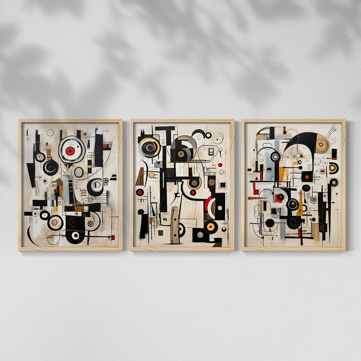 Abstract Series CLXVIII - Restickable Framed Art Set