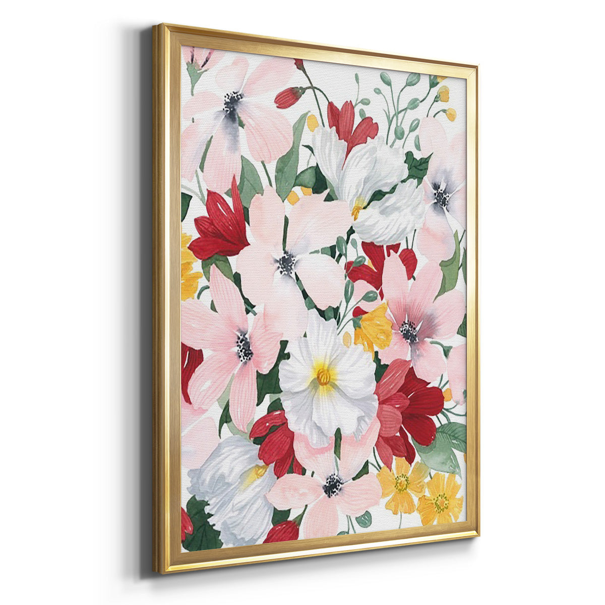 Spring Bliss II - Modern Framed Canvas Print
