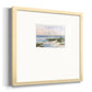 Soft Morning Sea Premium Framed Print Double Matboard