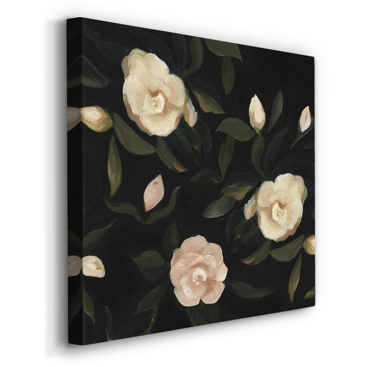 Evening Gardenias I - Canvas Art Print