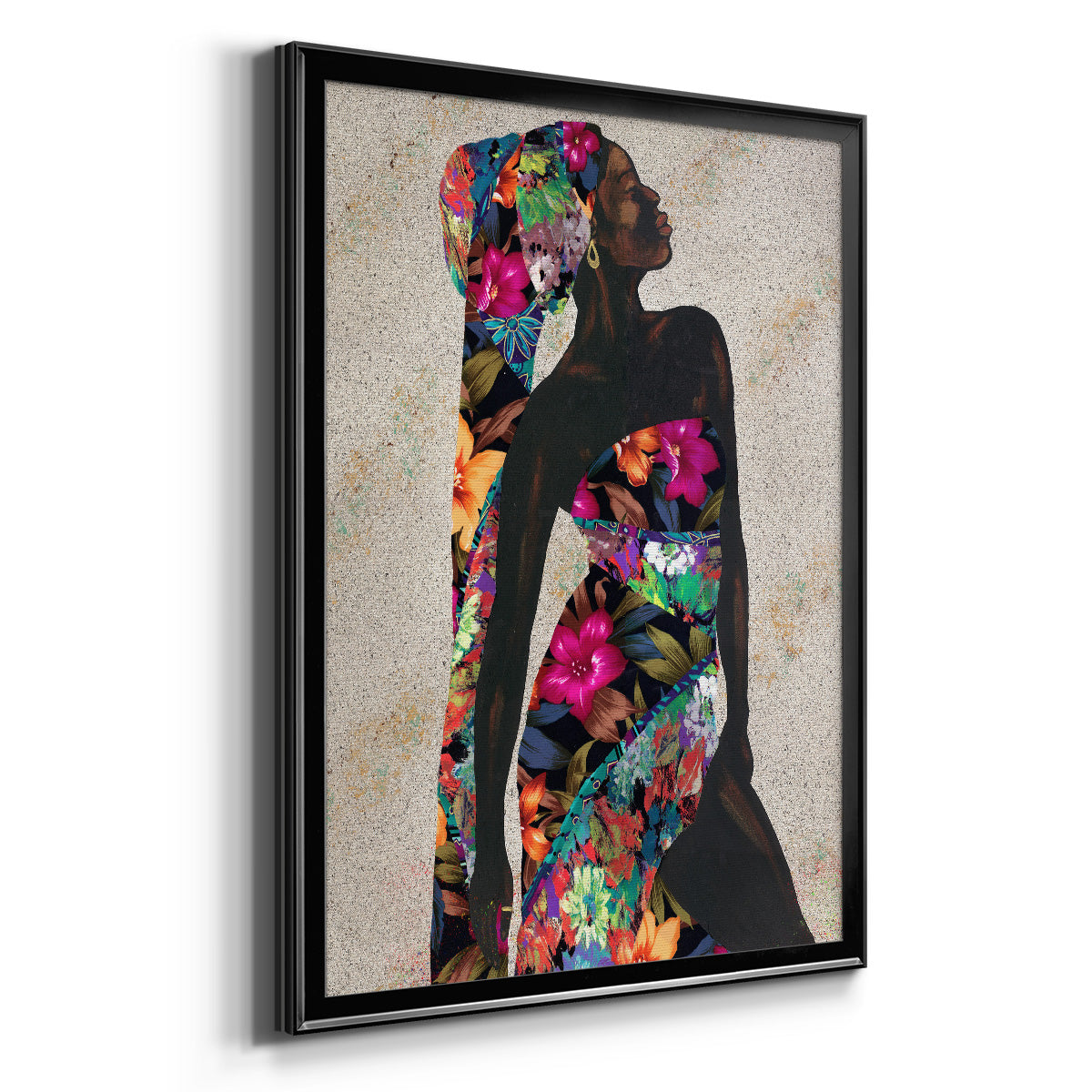 Woman Strong I - Modern Framed Canvas Print