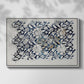 Watercolour for Printed Fabric Design: Wey, c. 1882-1883 - Floater Framed Canvas Print