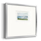 Coastline Splash II Premium Framed Print Double Matboard