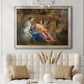 The Muses Urania and Calliope - Ornate Framed Canvas Print