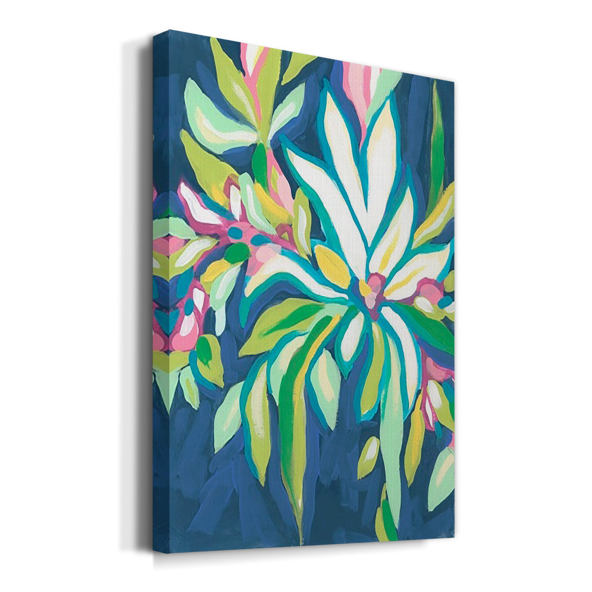 Blue Tropics IV Premium Gallery Wrapped Canvas - Ready to Hang