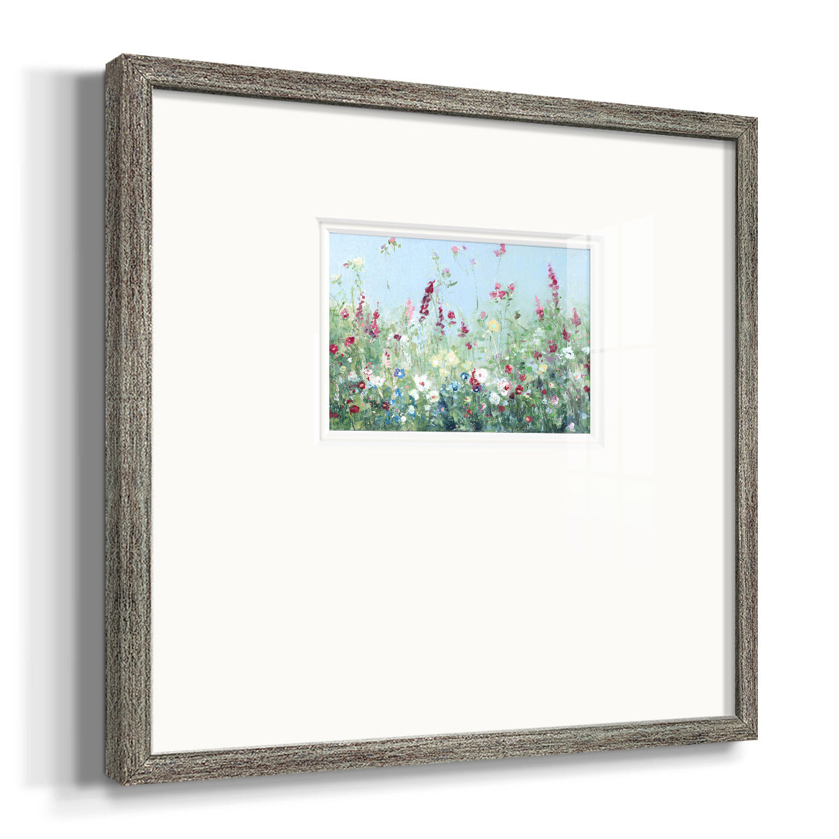 Sweet Summer Meadow Premium Framed Print Double Matboard