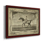 Distinguished Horses II Premium Framed Canvas- Ready to Hang