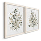 Neutral Eucalyptus I - Premium Framed Canvas 2 Piece Set - Ready to Hang