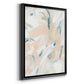Sandstone Engraving II - Modern Framed Canvas Print