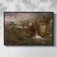 Parham Mill, Gillingham, 1826 - Floater Framed Canvas Print