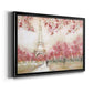 Spring In Paris - Modern Framed Canvas Print
