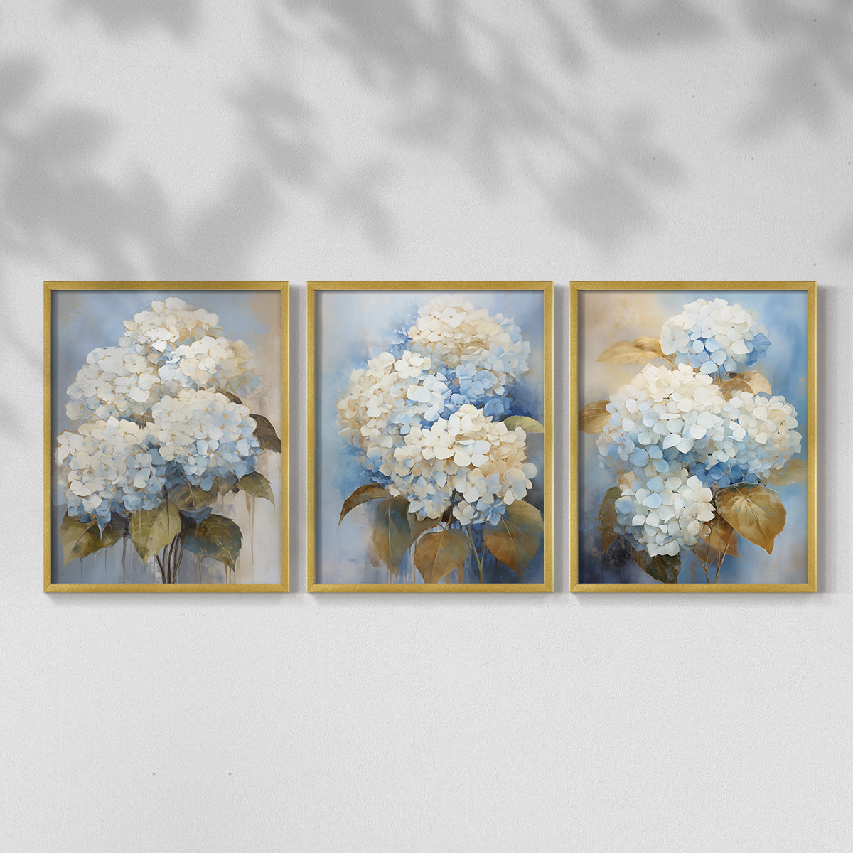 Floral Study Series XLIII - Restickable Framed Art Set