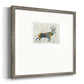 Deer Totem Premium Framed Print Double Matboard