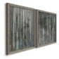 Birch Forest Abstracts I - Premium Framed Canvas 2 Piece Set - Ready to Hang