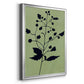 Earthly Botanical II - Modern Framed Canvas Print