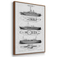 Industrial Flight - Floater Framed Canvas Set
